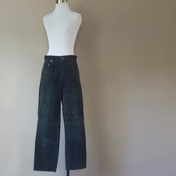 30 Waist / Scotts Suede / Pants Hunter Green Suede - Picture 2 of 8